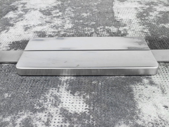 Image 1 of Paolo Caliani design années 70 by Linea T production Italie miroir à poser inclinable