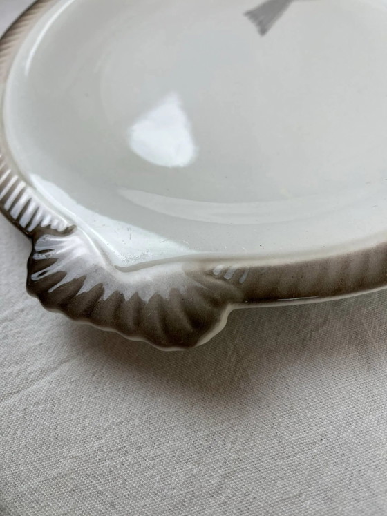 Fischteller Longwy – Geschirr, Porcelain, Art Deco (photo 13 of 14)