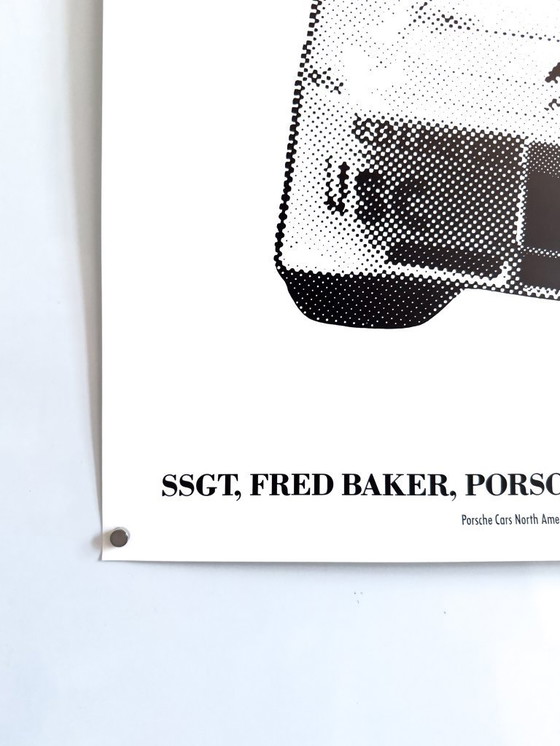 Image 1 of 🏁 Porsche 944 — Double SCCA National Championships – 1988 – Original Poster | Michael Osborne | Screenprint | 102 × 76 cm | USA