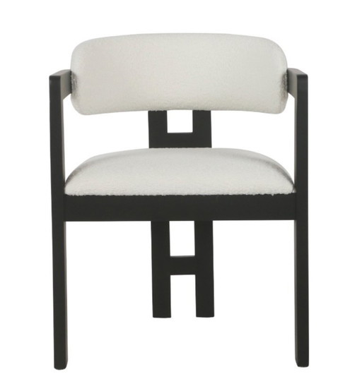 6 sillas de comedor de lujo Bergamo | Bouclé | Juego de 6 | 700 €