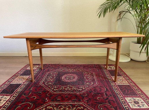 Danish design coffee table 1960s teak