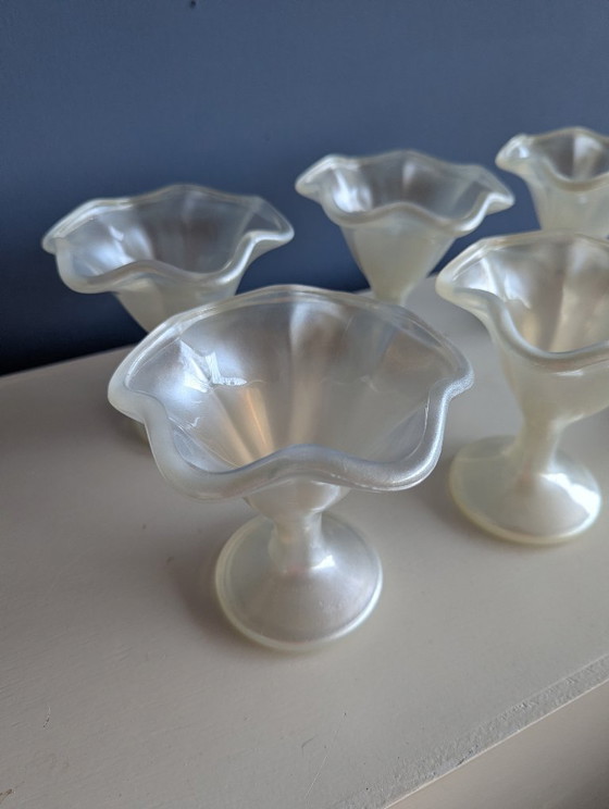 Image 1 of Eisbecher aus Perlmutt aus der Mitte des 20. Jahrhunderts
