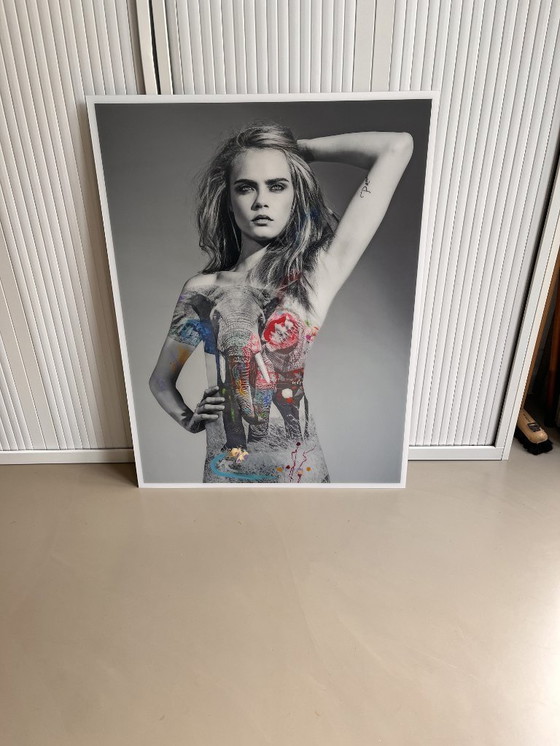 Image 1 of Arno Elias – I’m Not A Trophy-serie - Cara Elephant