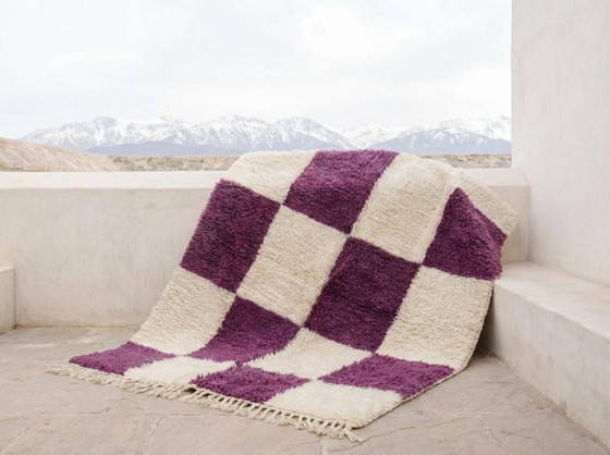 Tapis Berbère En Laine Fait Main 200cmx300cm – Cotton (photo 3 of 6)