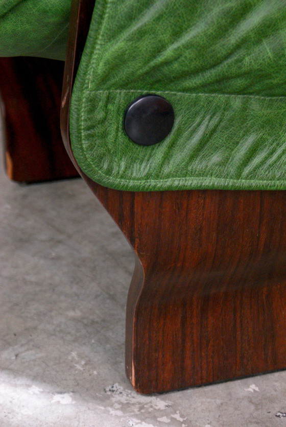 Image 1 of Butaca modelo Canada de cuero de Osvaldo Borsani