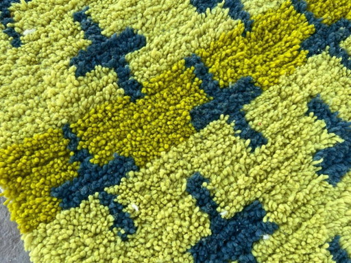 Marokkanischer Teppich, handwerklich, en laine, 250 x 150 cm