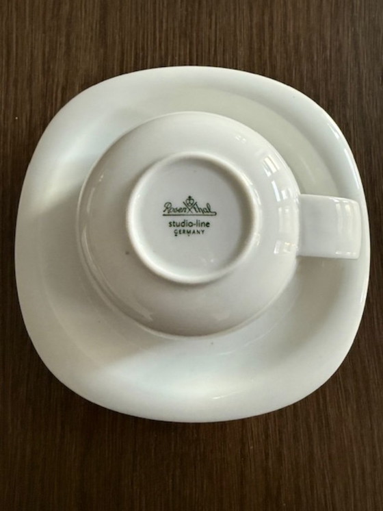 Image 1 of 6 Teacups with saucers Rosenthal SUOMI