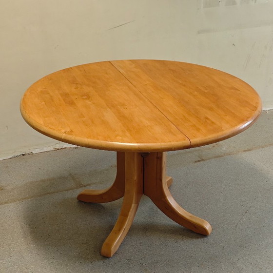 Image 1 of Vintage Rainer Daumiller uitschuif eettafel