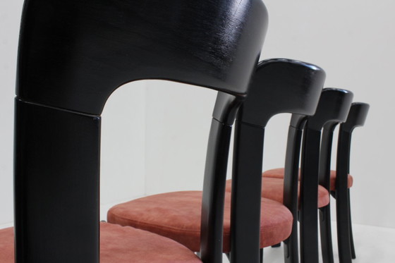 Image 1 of Vintage Bruno Rey dining chairs from the 1970s