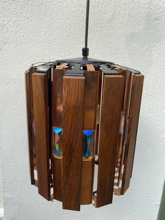 Image 1 of Werner Schou hanglamp pallisander Coronell Electro A/S