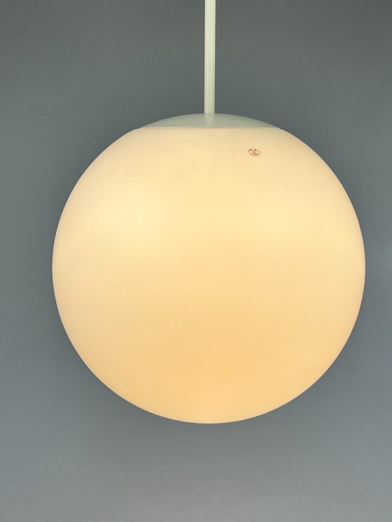Image 1 of Vintage Xl Ball Lamp / Suspension Lamp, Peill En Putzler, Allemagne 1970