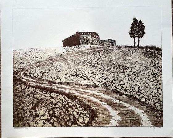 Image 1 of Margo Ellen-Strada is powerful. Color Etch