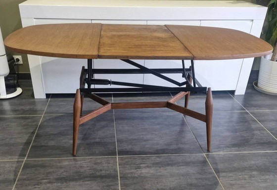 Image 1 of Vintage Scandinavische modulaire salontafel uit de jaren 60.