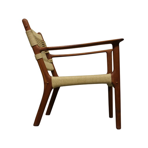 PJ112 Fauteuil van Ole Wanscher voor P. Jeppesen Mobelfabrik