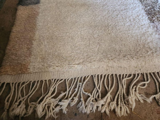 Image 1 of Tapis Beni MRIRT en laine authentique 300cmx200cm