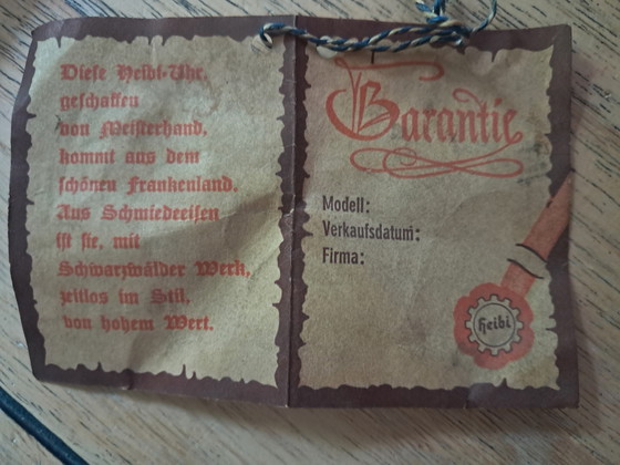 Image 1 of Small copper clock