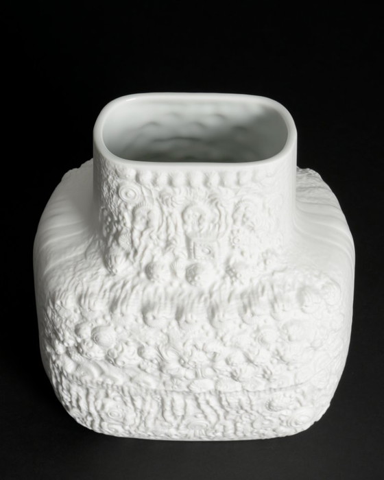 Martin Freyer AZU Bisque Porcelain Vase for Rosenthal, 1970s (photo 6 of 10)
