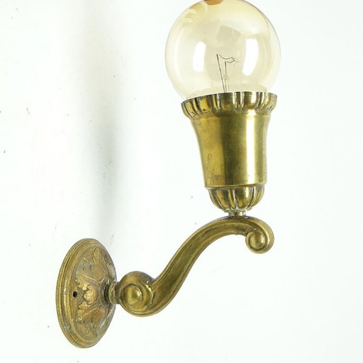 Wandlampe aus dem frühen 20. Jahrhundert, Deutschland – wandlampen, Brass (photo 2 of 8)
