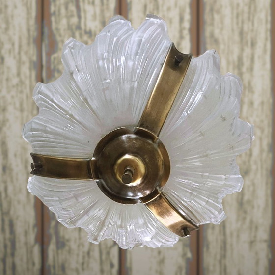 Image 1 of Antieke Schaallamp Schelp
