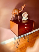 Vintage cutlery drawer on legs