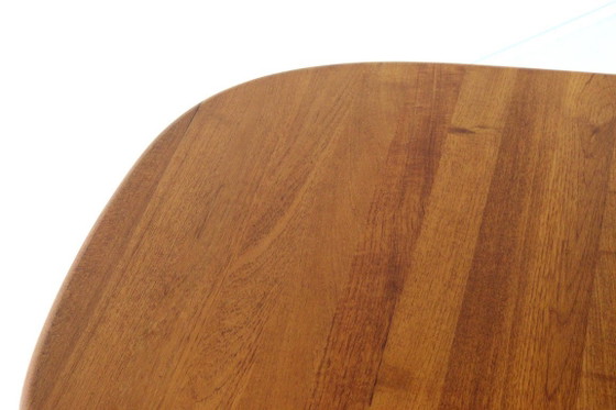 Image 1 of Glostrup oval 2x extendable dining table Danish design