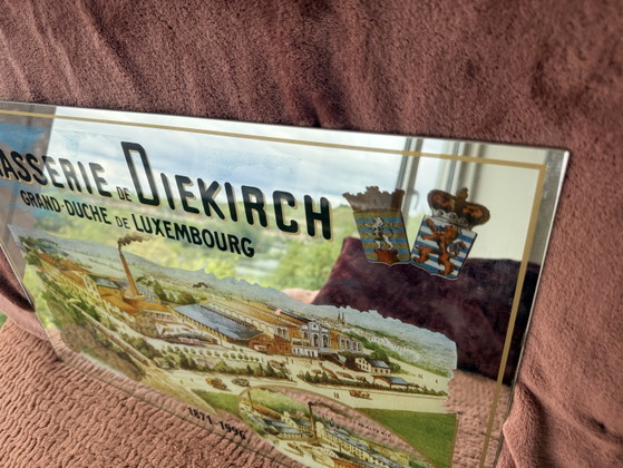 Reclamespiegel van de Luxemburgse brouwerij Diekirch – Glass (photo 5 of 7)