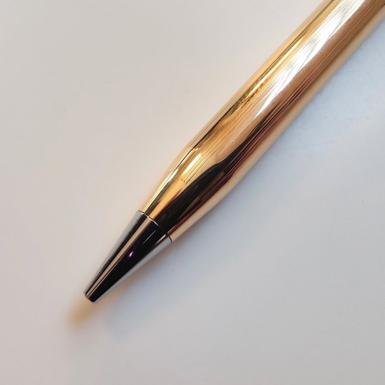 Image 1 of Matita meccanica vintage Cross Century in oro laminato 14 carati, anni '80/'90