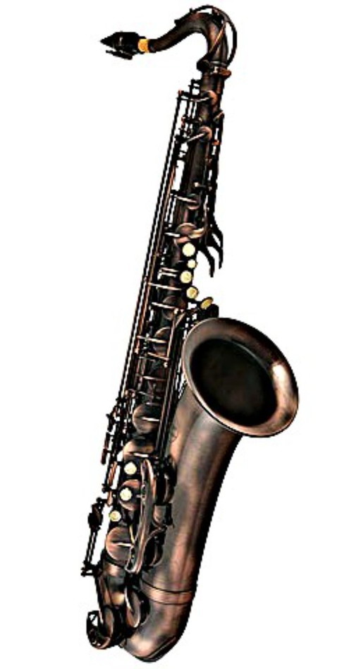 Design wine rack/candle stand "Tenor Saxaphone"