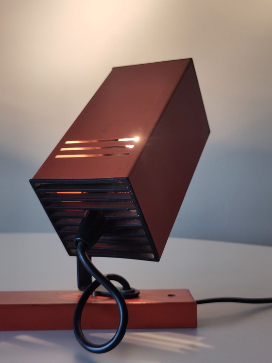 Philips cube lamp space age, Plafoniere, Metallo, Plastica, Arancione (foto 7 di 15)