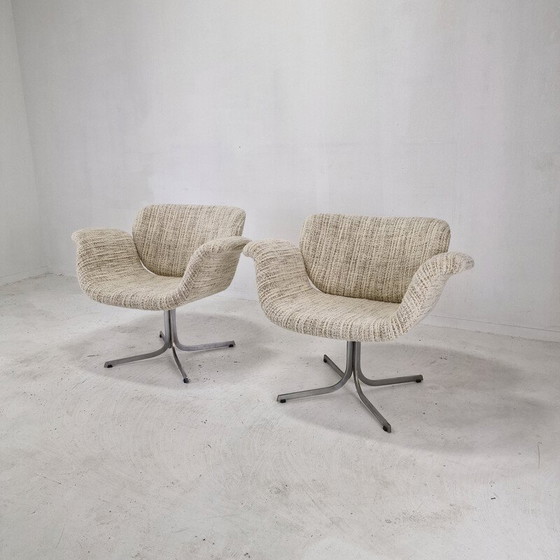 Image 1 of Pair of vintage Big Tulip armchairs by Pierre Paulin for Artifort, 1960