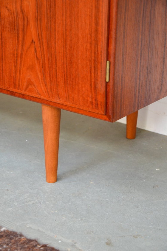 Image 1 of Børge Mogensen dressoir vintage teakhouten ladekast platenkast jaren 60