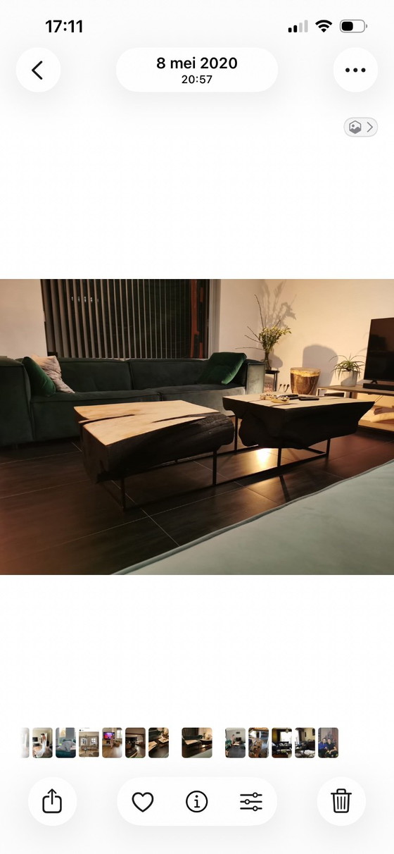 Mesa de centro de diseño – Mesas auxiliares, Madera (photo 2 of 5)