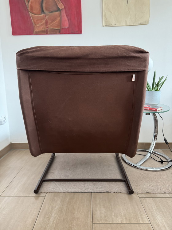 Image 1 of Fauteuil vintage Stuns années 1970 - Dranger & Huldt - Fauteuil lounge style ère spatiale