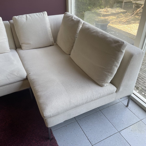 Image 1 of B&B Italia Charles Ecru very large sofa, 3 elements