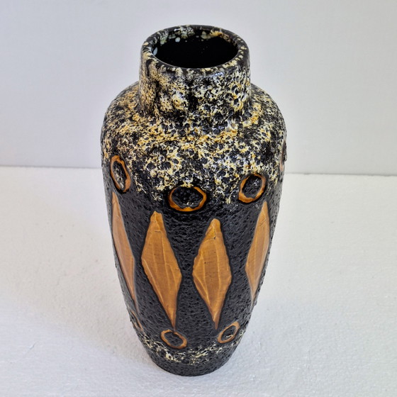 Image 1 of Vaso di lava grassa Scheurich Germania occidentale anni '70