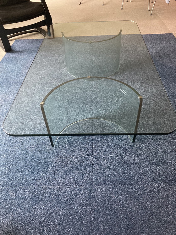 Image 1 of À vendre : magnifique table basse en verre italien