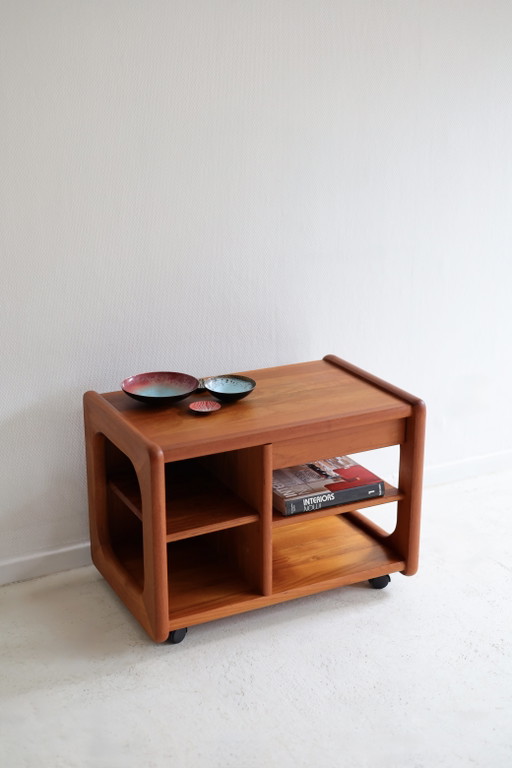 Petit meuble TV/meuble audio vintage danois des années 60/70 – tv meubelen, Wood (photo 2 of 7)