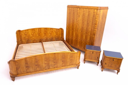 Art Deco slaapkamer uit de jaren 1940.