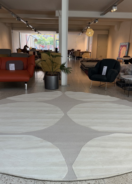 Image 1 of Alfombra Brink and Campman Marimekko Isot Kivek Blanco Natural NUEVA