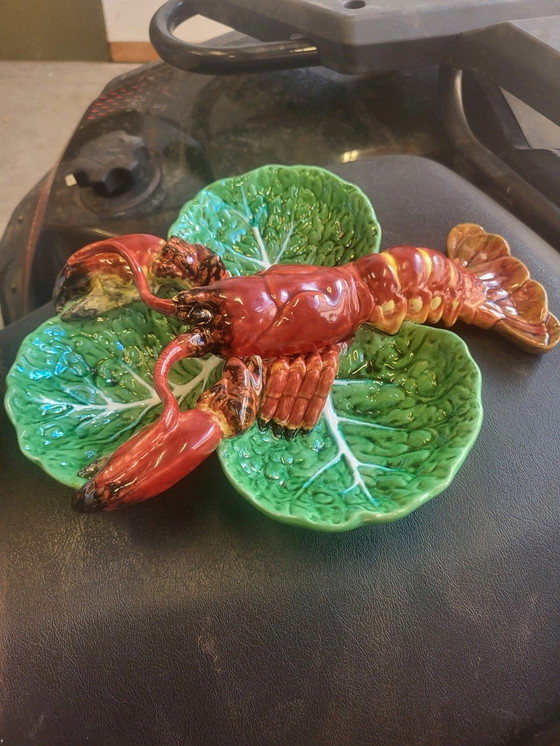 Image 1 of amuse bowl vintage in maiolica Bordallo Pinheiro