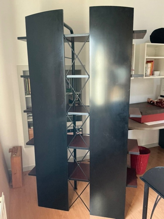 Image 1 of Samenhorende boekenrek, bureau en stoel van Ligne Roset. Gekocht bij Interieur Plus Peer.