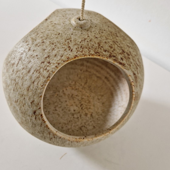 Image 1 of Jaap Ravelli cerámica globo colgante maceta para planta de interior 1960s/70s cerámica