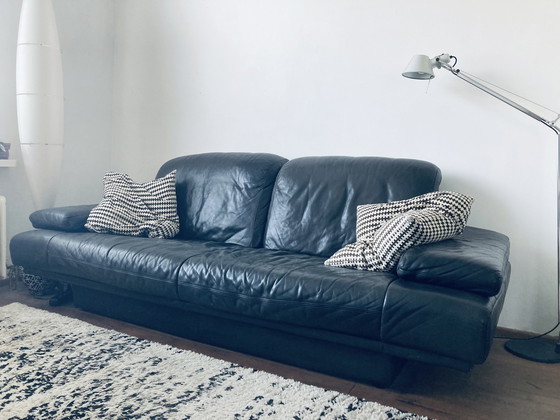 Image 1 of Divano ROLF BENZ in pelle nera molto bello