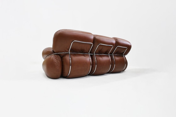 Image 1 of Vintage Okay sofa by Adriano Piazzesi Italy 1970s