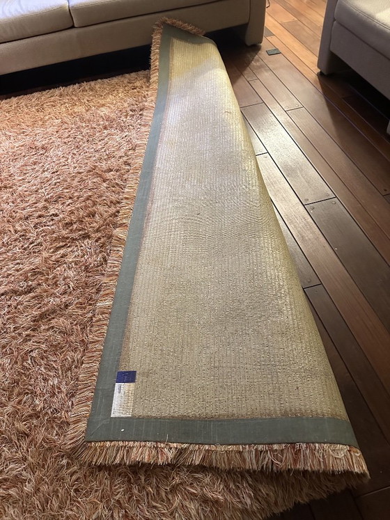 Millenerpoort Bella Alto Tappeto, beige/arancione/marrone, 230x230, Tappeti, Lana, Modern (foto 5 di 5)