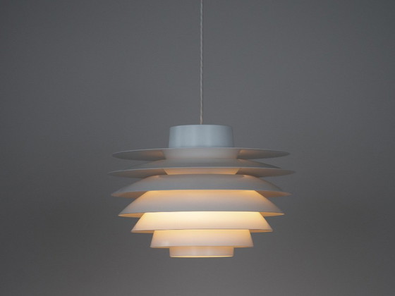 Image 1 of Lampada a sospensione Verona vintage danese di Svend Middelboe, Lyfa, 1962