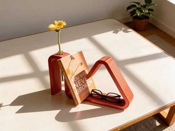 Image 1 of Red Magazine rack - PLA - 3D printed