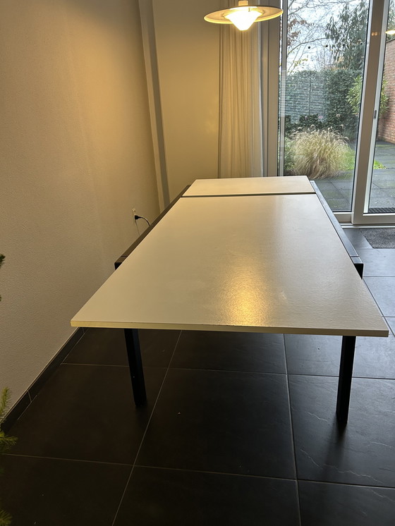 Image 1 of Pastoe vintage eetkamertafel Cees Braakman Japanse serie jaren 60