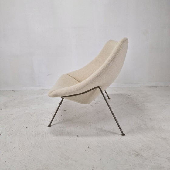 Image 1 of Vintage Oyster armchair with ottoman by Pierre Paulin for Artifort, 1960s