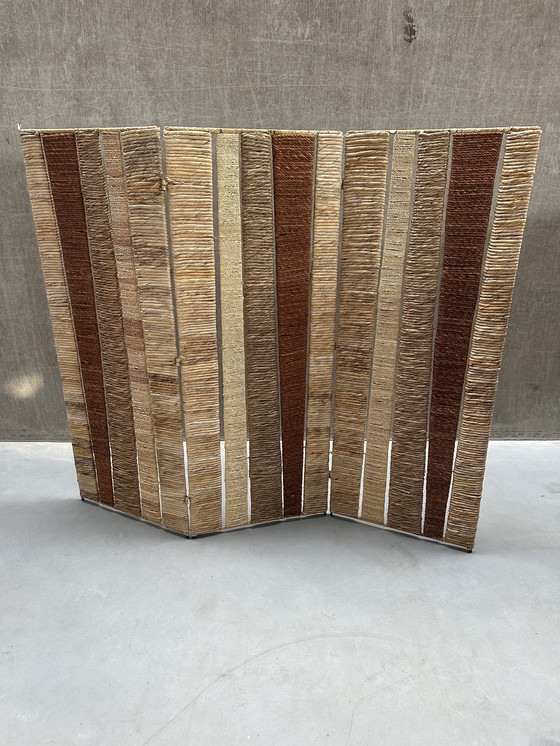 Image 1 of Paravent vintage / passepoil de paravent